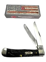 Case XX boxed 6254SS Rough Black Trapper