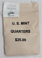 $25.00 Face Value Quarter Bag Guam P