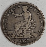 1877 P Silver Trade Dollar 27 Grams Total Weight