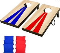 GOSPORTS WOOD GRAIN CORNHOLE RET $49