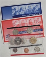 2002  P & D United States Mint Uncirculated Set