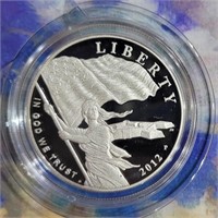 2012 Proof SIlver Dollar Special Star-Spangled