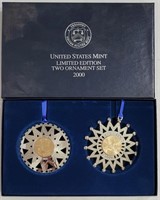 United States MInt 2000 Special Edition Ornaments