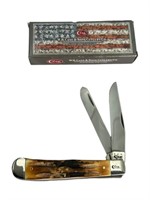 Case XX boxed 5254SS Stag Trapper