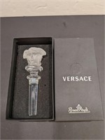 Rosenthal Germany Crystal Frosted Bottle Stopper