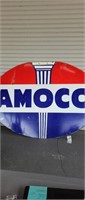 Large Amoco sign