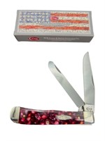 Case XX boxed 10254SS Cranberry Trapper