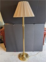 Vintage Brass Finished Floor Lamp