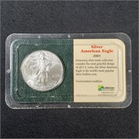 2001 American Silver Eagle