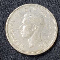 6 Pence - 1948 George VI 2nd coinage