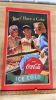 Coca-Cola reproduction advertising poster (15" x