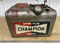 Vintage Champion Spark Plug Service Machine.