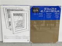 Studio Decor DIY framing glass and backing kit