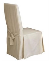 SUREFIT SLIPCOVER LONG DINING CHAIR COVER