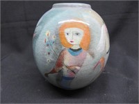 An Important Ceramic Vase: Polia Pillin