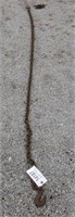 5/16" chain w/2 hooks, approx 8' long