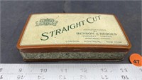Benson & Hedges Straight Cut Cigarette Tin