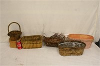 Vintage Display Baskets