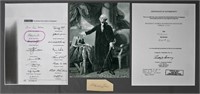 President George Washington Signature/ Autograph