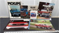 Assorted Vintage GMC Pickup  Dealer Information