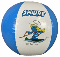 Blue & White Smurf Beachball