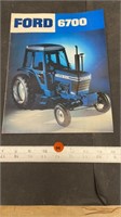 Ford 6700 Tractor Pamphlet (7pgs)