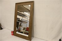 Ornate Framed Mirror ~ 21" x 34" ~