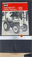 Cockshutt 1270/1370 Tractor Pamphlet (3 pgs.)