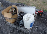 weedeater, air compressor & miscellaneous