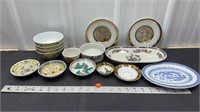 Assorted Asian motif dishes