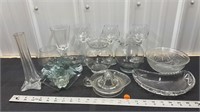 Assorted glassware, NO SHIPPING ON THIS LOT