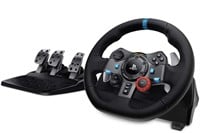 LOGITECH G29 DRIVING FORCE RACING WHEEL AND