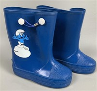 Vintage Smurf Rainboots