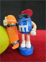 Blue M&M Skater Stamp