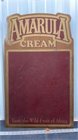 Amarula Cream pressboard chalkboard sign (18" x