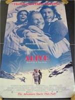 Alive! Movie Poster 40x27"