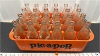 Crate of Assorted Vintage Coca-Cola Bottles