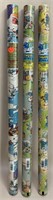 Three Rolls of Smurf Wrapping Paper