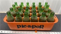 Crate of Vintage Pop Bottles