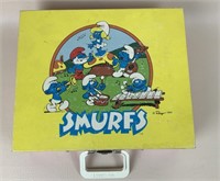 Vintage Smurf Record Player