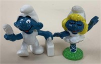 Dr Smurf & Smurfette Ballerina Figures