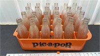 Crate of Vintage Orange Crush Bottles
