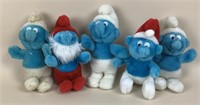 Collection of 5 Plush Smurfs