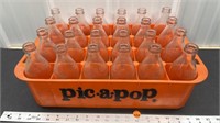 Crate of Vintage Coca-Cola Bottles