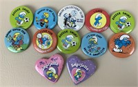 Smurf Button Collection