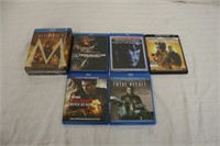 Action Movies on Blu Ray x 6