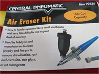 Air Eraser Kit by Central Pneumatic