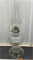 Stockton Pattern Oil Lamp with contemporary