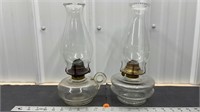 Bracket finger lamp and bracket font Oil Lamps