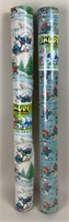 Smurf Christmas Gift Wrapping Paper